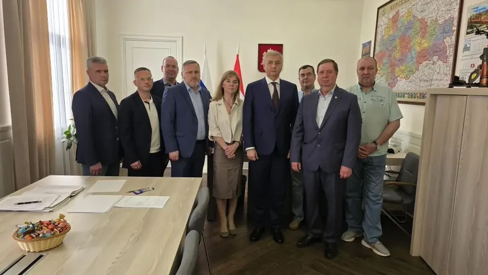 Подписан протокол о намерениях между администрацией Курской области и нашими предприятиями